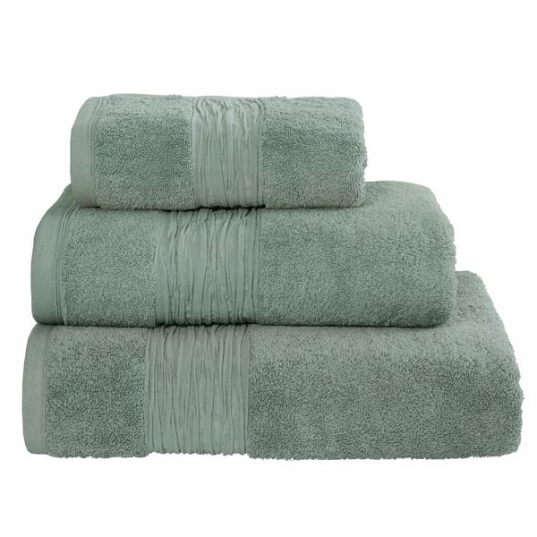 Lazy Linen Towel - Green